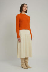 AVA SWEATER | TANGERINE