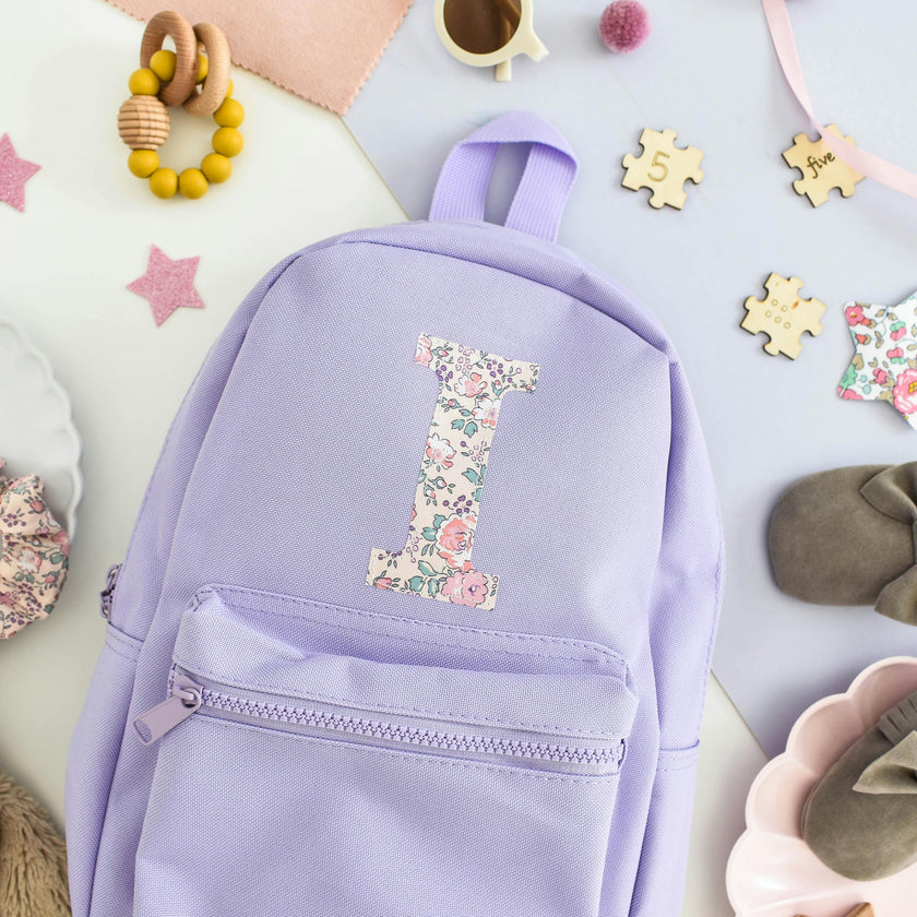 Liberty of London Personalised Mini Backpack - Purple