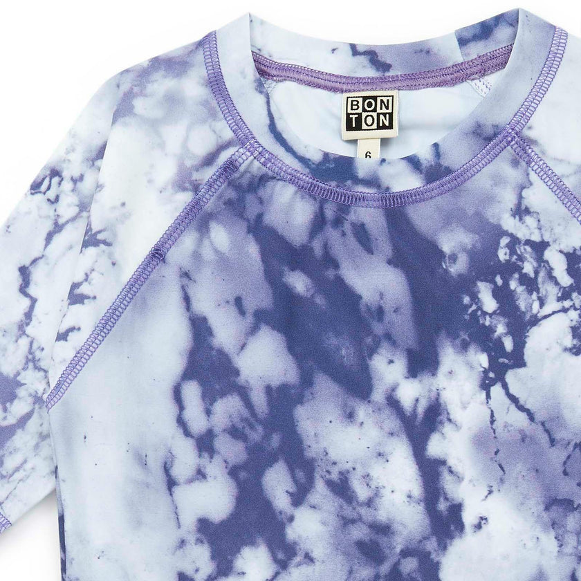 BONTON Tie Dye UV Protective Rashguard