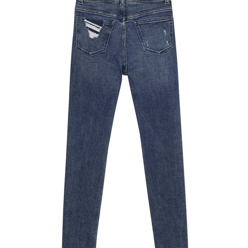 Chloe Skinny | Eco Dark Distressed