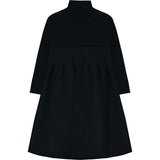 Neoprene Turtleneck Dress