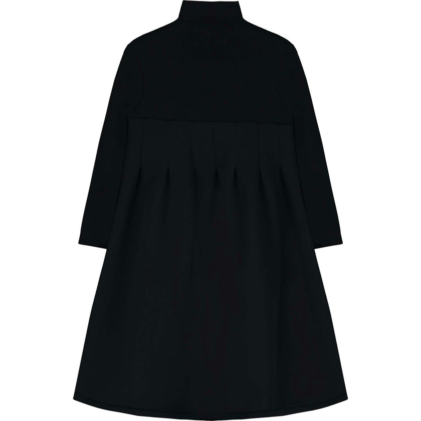Neoprene Turtleneck Dress
