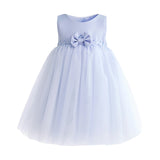 Blue Oravelle Lace Petal Gown