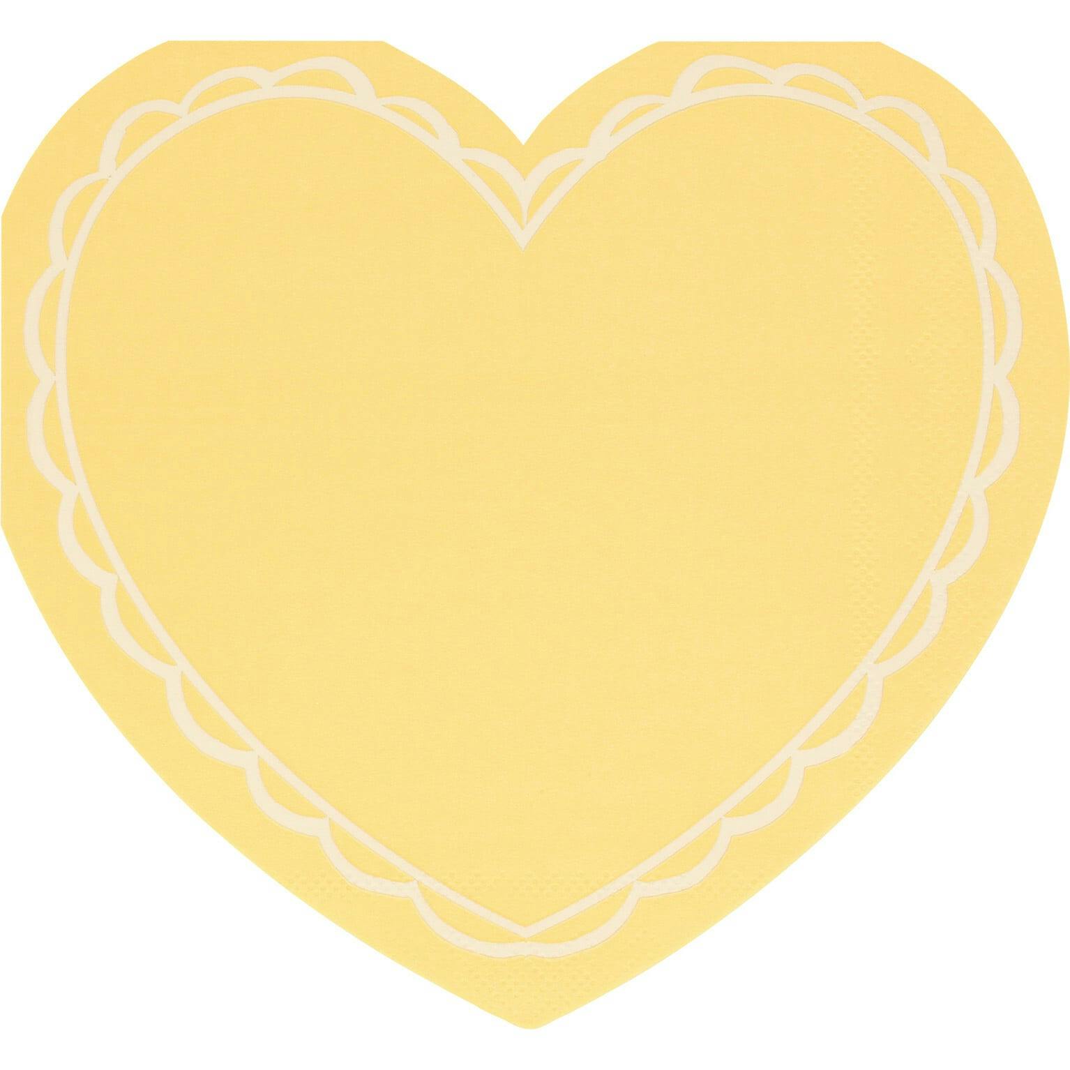 Pastel Heart Large Napkins