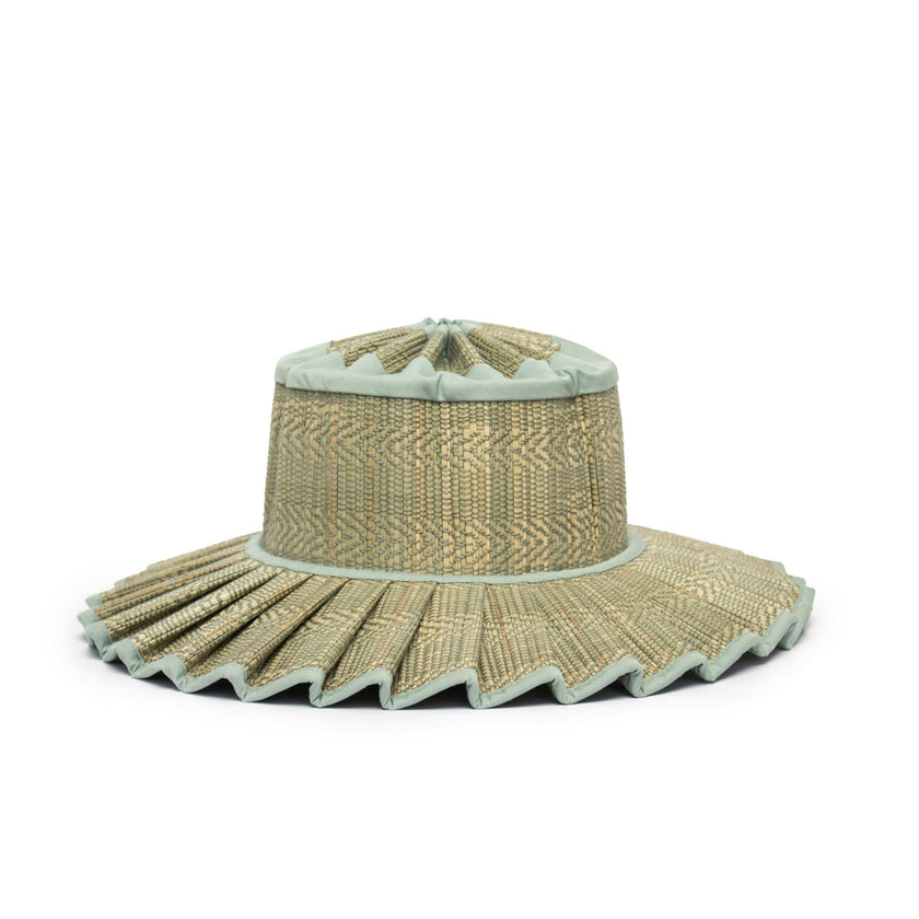 Sea Foam Capri Hat