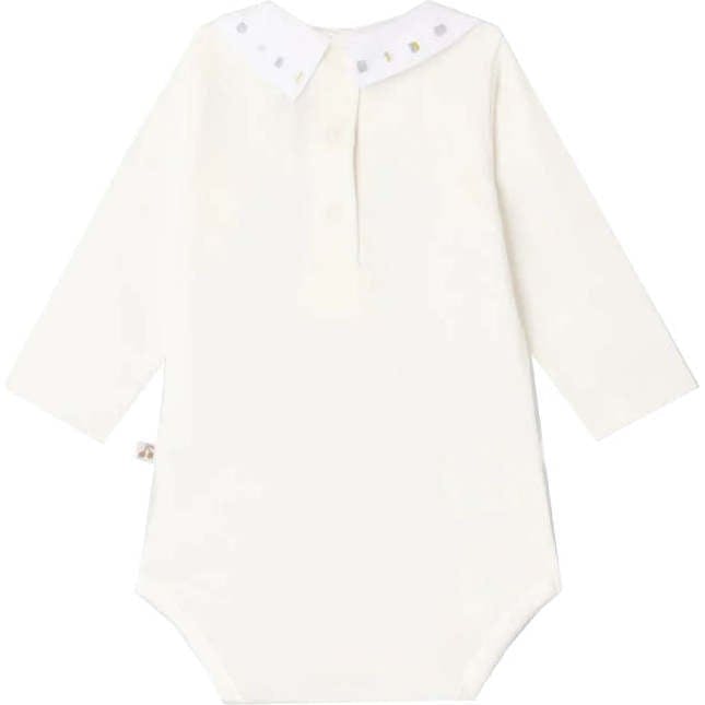 BONPOINT Julliet Bodysuit - Blanc Lait