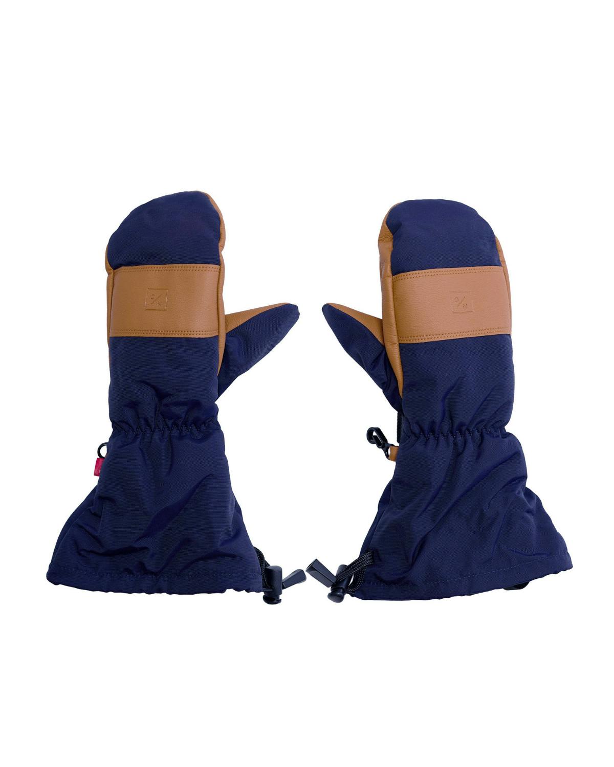 Kids Waterproof Mitten in Navy Blue
