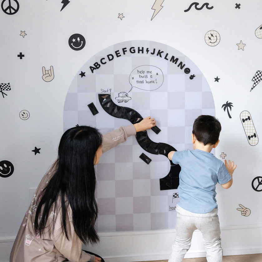 MEGA Magic Playwall - Arch Magnetic Wall Decal for Kids