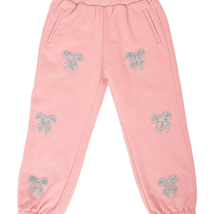Mini Micah Jogger Sweatpants in Pink
