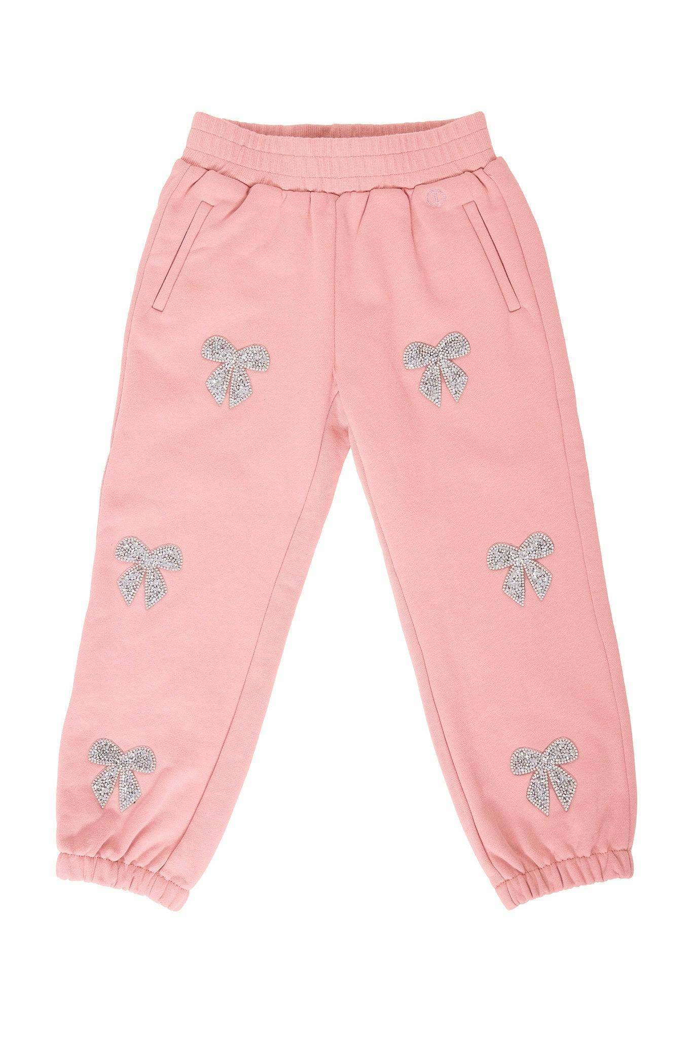 Mini Micah Jogger Sweatpants in Pink