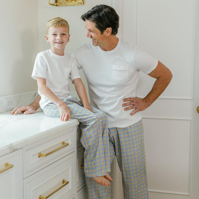 Brent Men's Hangout Pant - Harvest Gingham