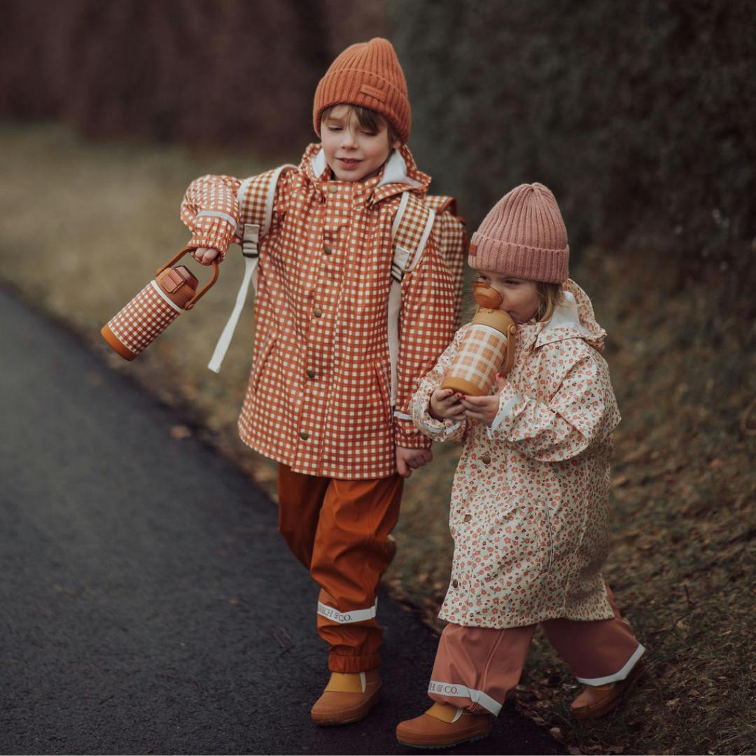 Fishtail Rain Jacket | Sienna Gingham