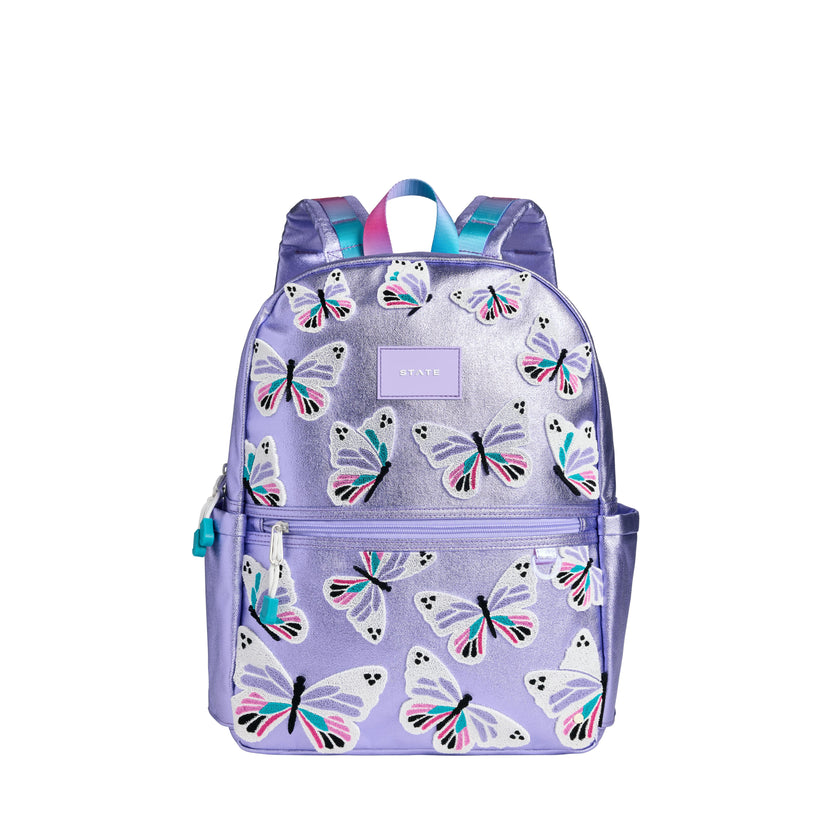 Kane Backpack, Metallic 3D Butterfly