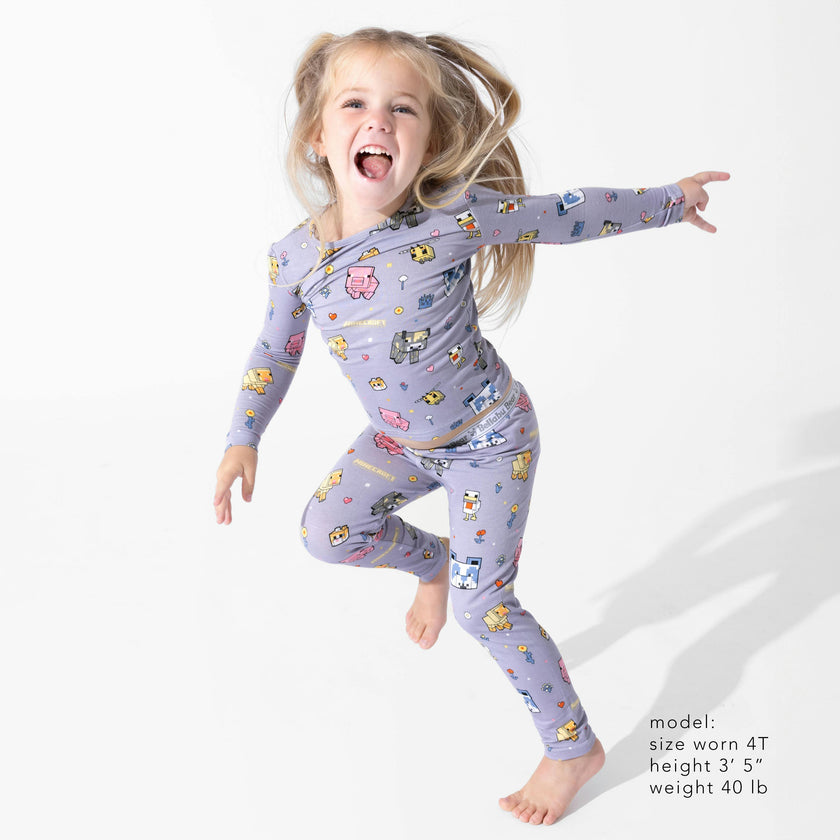 Minecraft Pixel Pals Kids Pajamas