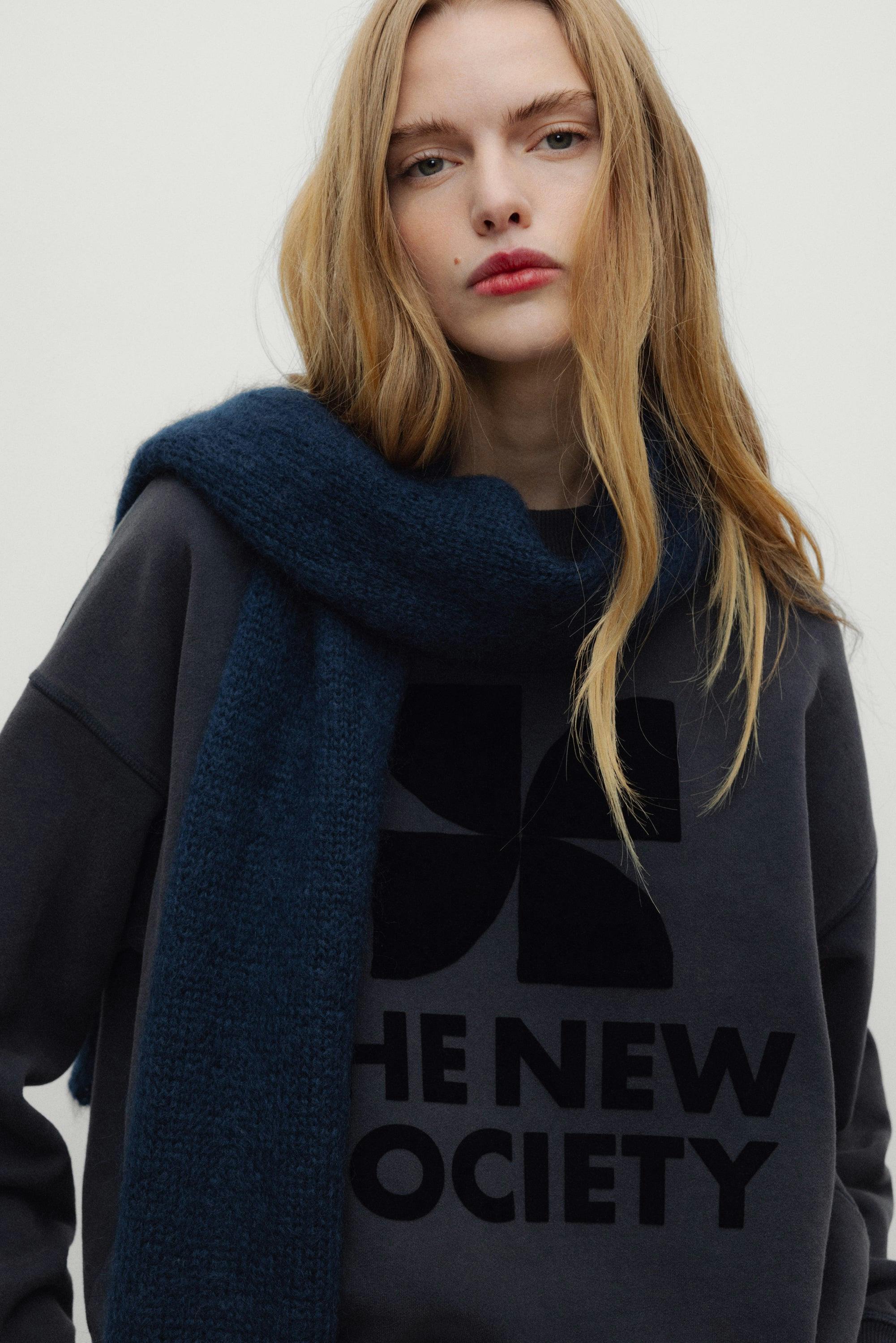TNS Logo Woman Sweatshirt Moonless Night