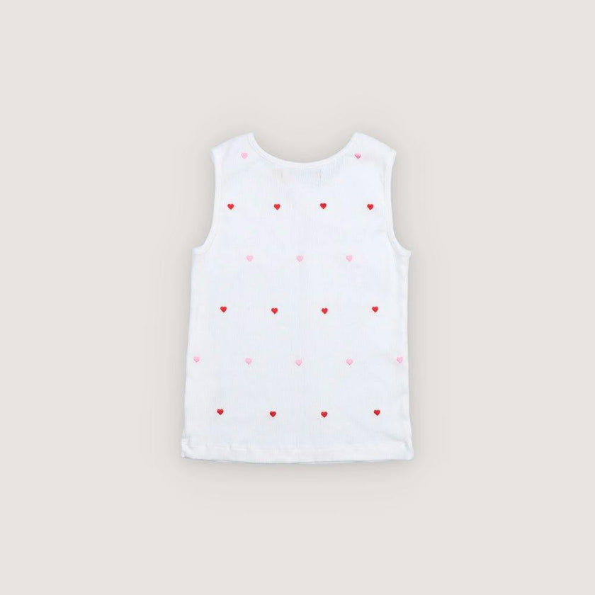 Petunia Tee Hearts Pure Cloud