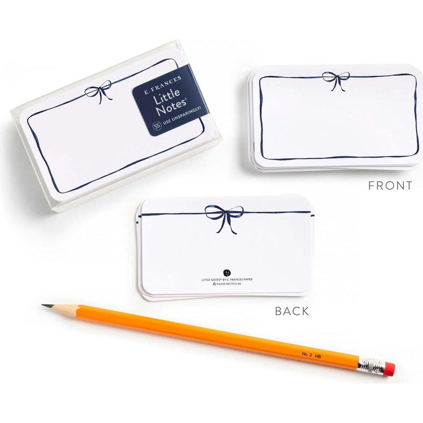 Navy Bow Little Notes®
