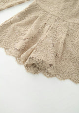 Angelina Lace Romper
