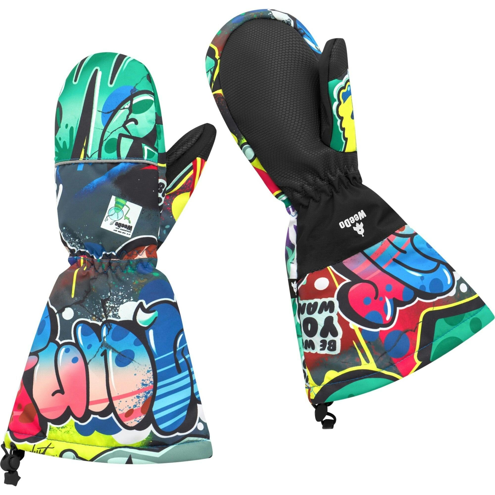 COSMO SPRAYPRINT Mittens, Prints