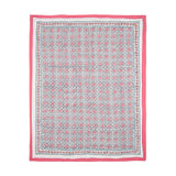 Block-Printed Cotton Crib Quilt