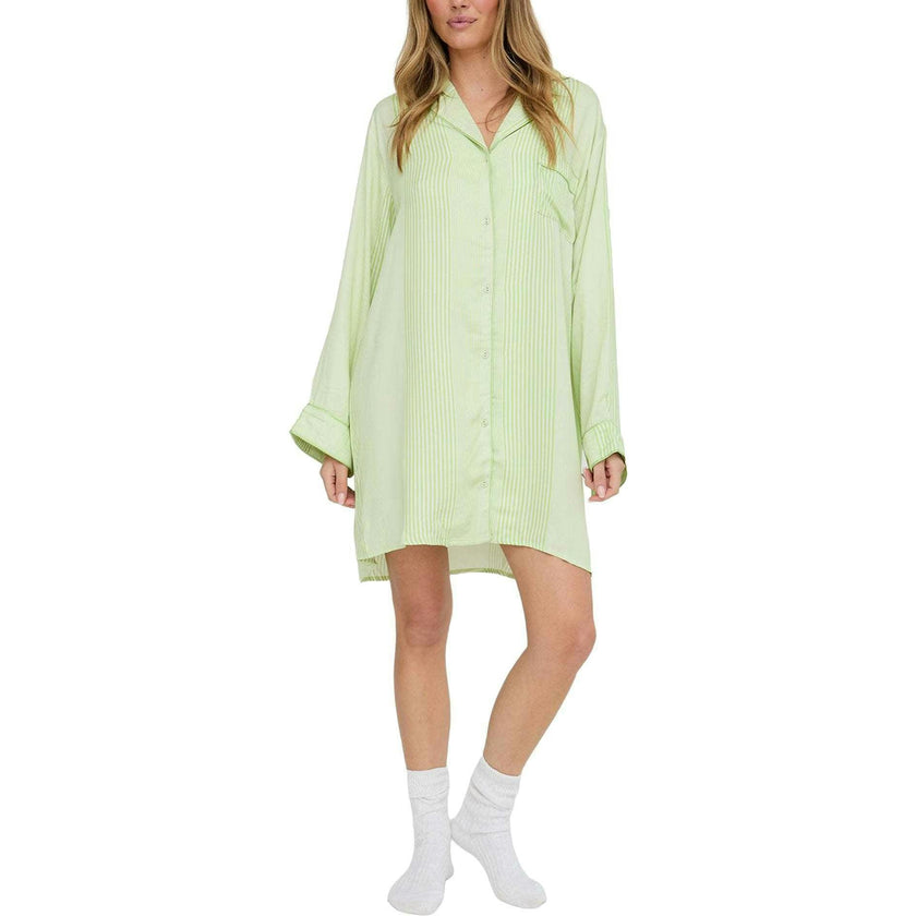 Simone Long Sleeve Nightshirt