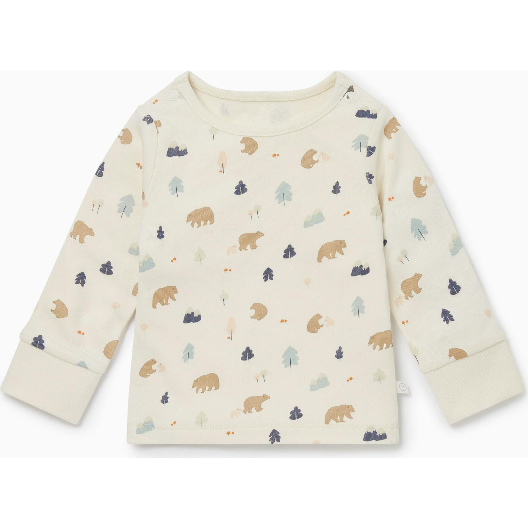 Bear Print Pajama Set