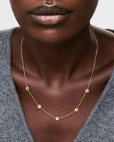Flower Station Necklace - Rowena Necklace