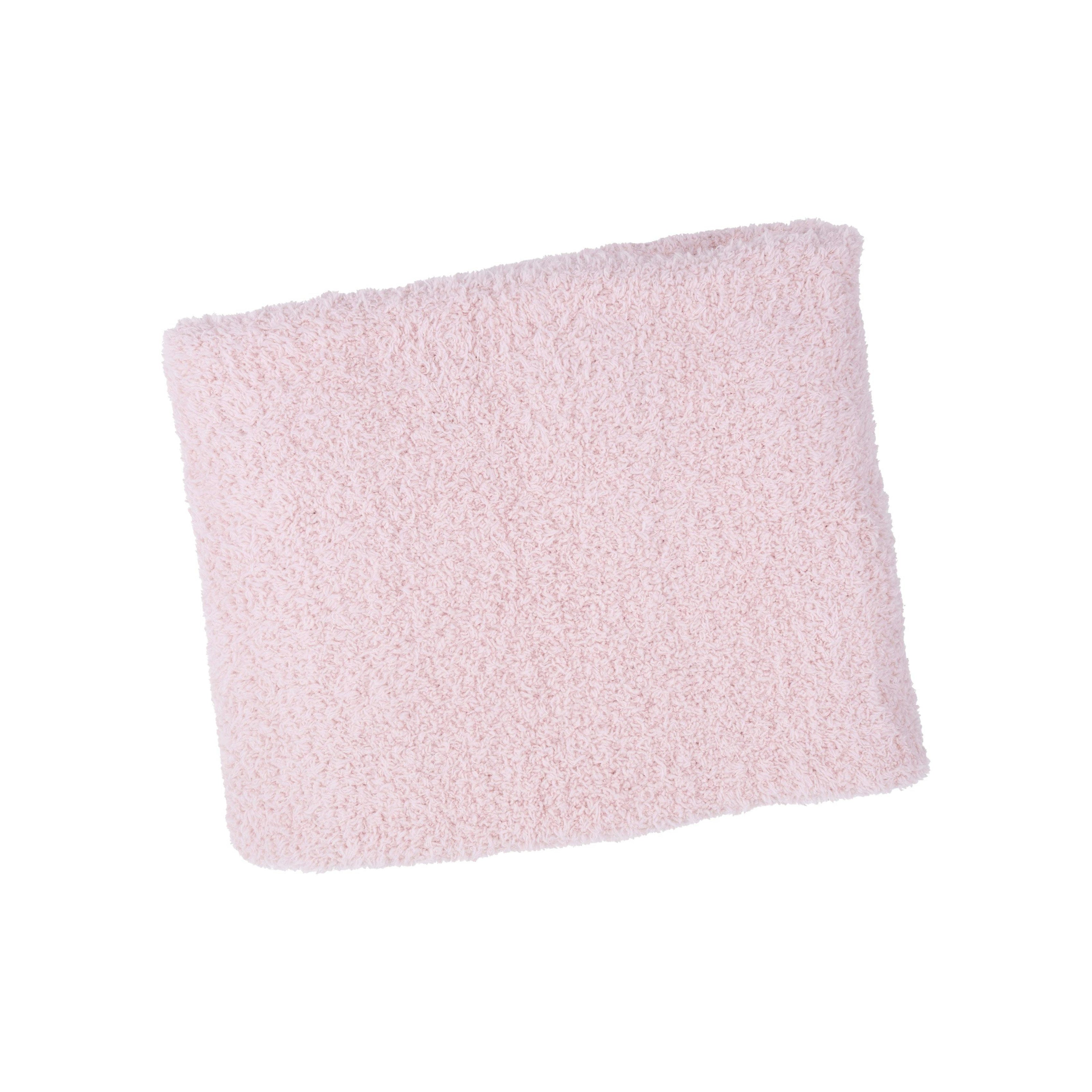 Chenille - Blush Stroller Blanket