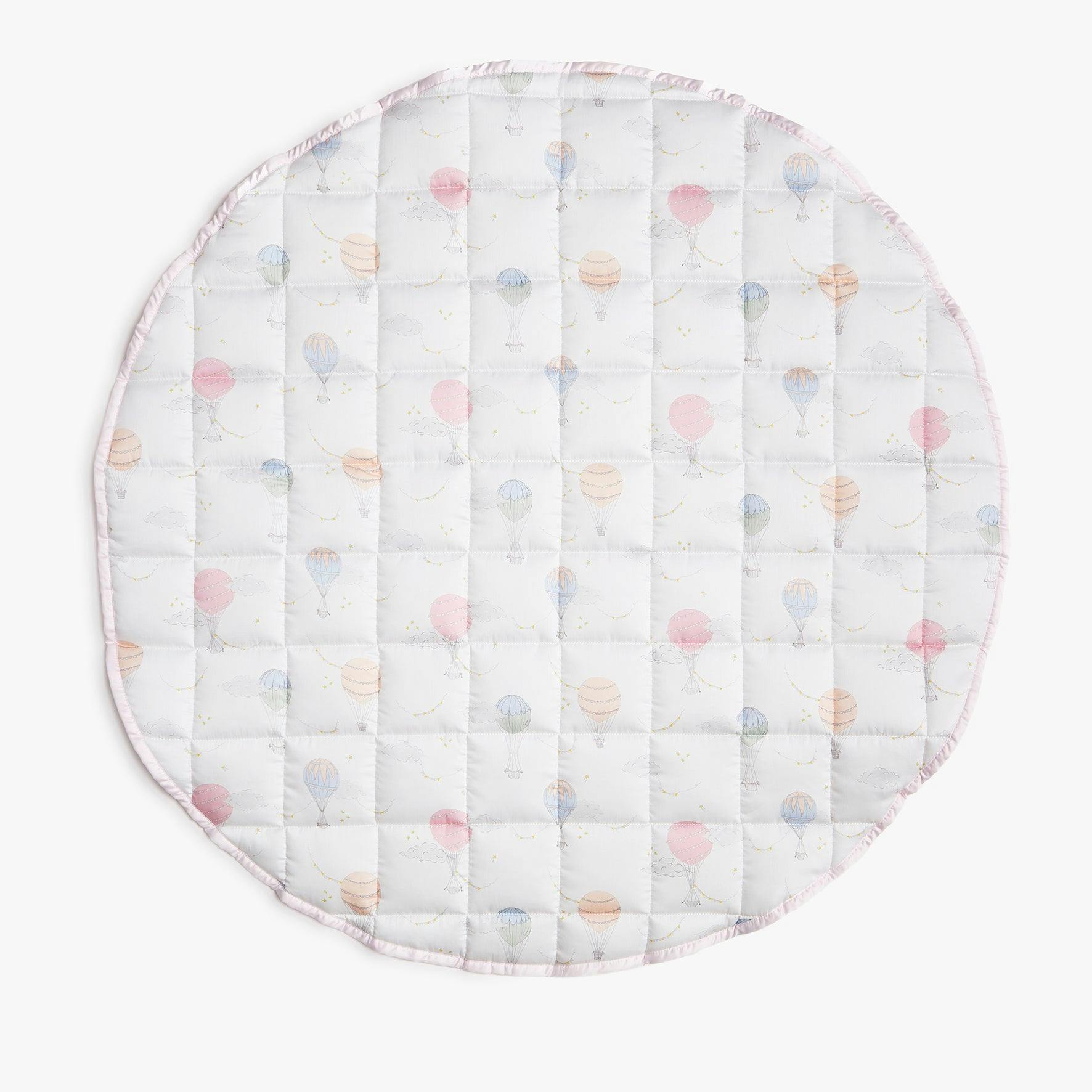 Touch The Sky Print Round Play Mat