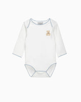 Baby Teddy Embroidered Envelope Bodysuit
