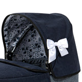 Bayer Design Dolls: Pram Classic - Navy & Grey
