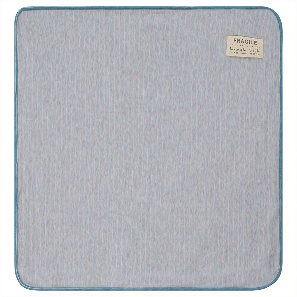 Stripe Stretch Knit Blanket Mauve