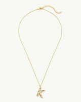 Monogram Necklace in Gold