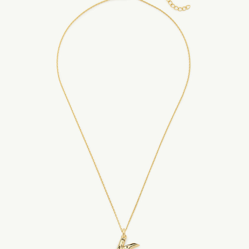 Monogram Necklace in Gold