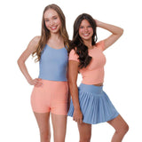 High-Waisted Compression Shorts
