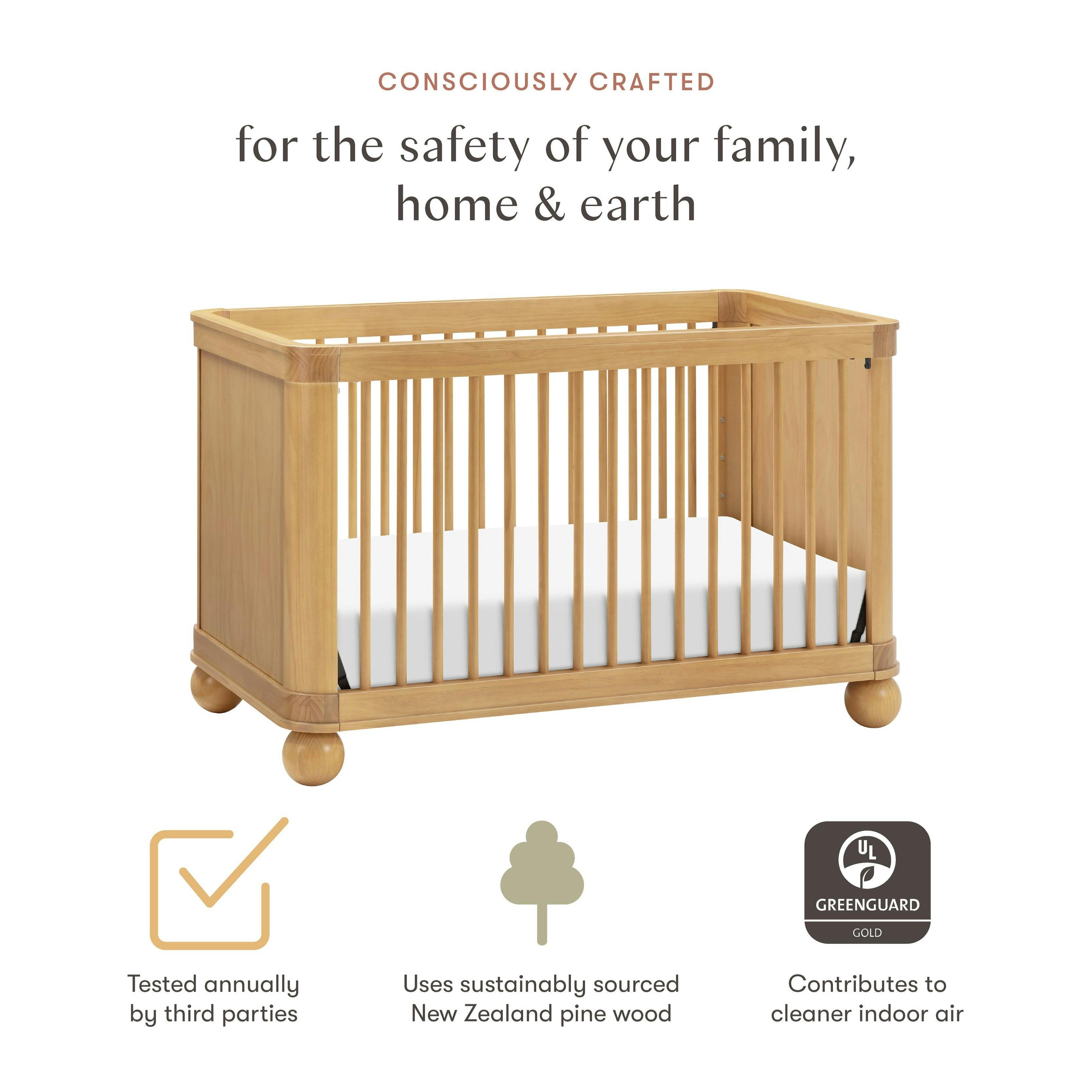 Babyletto Crosby 3-in-1 Convertible Crib