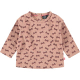 Allover Bow Print Sweatshirt