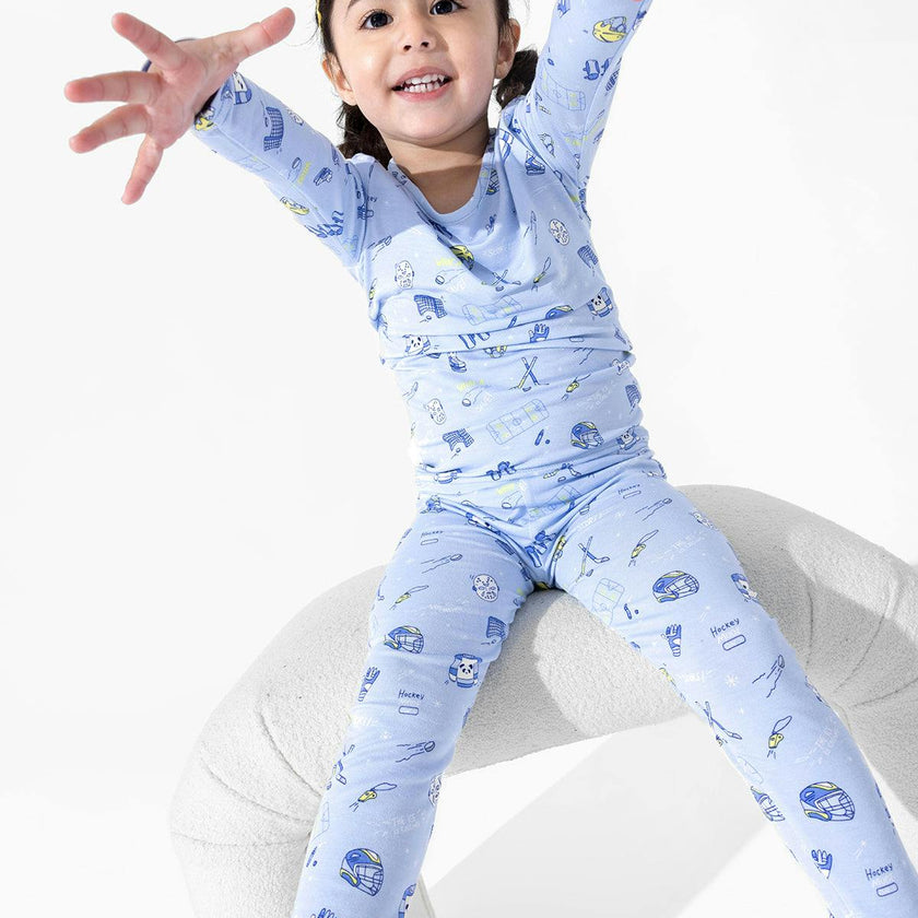 Hockey Bamboo Kids Pajamas
