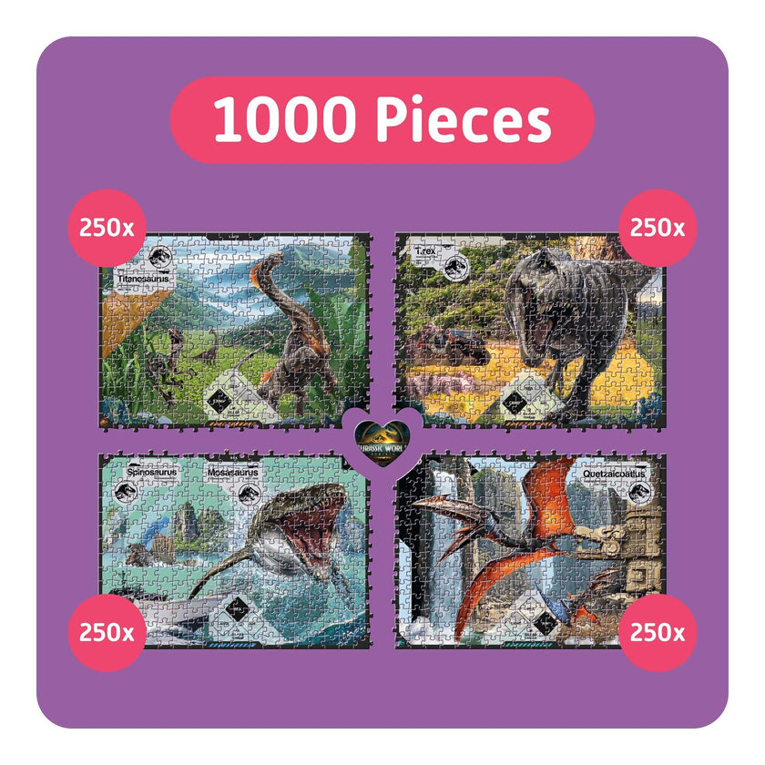 TeamPuzzle: Jurassic World Rebirth - 1000pc
