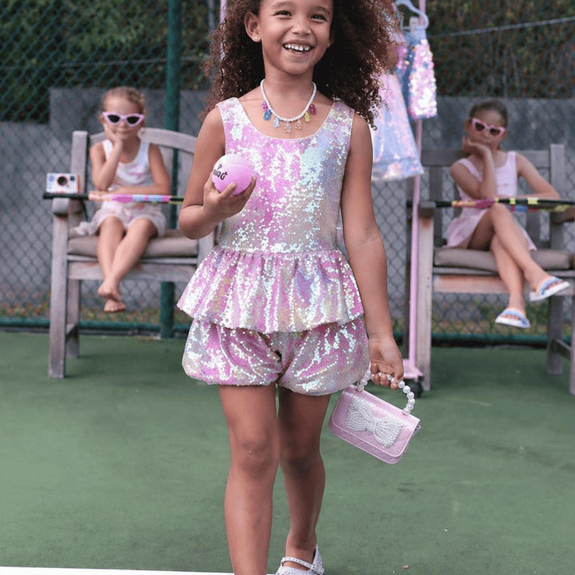Sequin Ombre Romper
