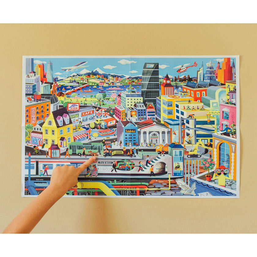 Within the City 48 Piece Giant Floor Jigsaw Puzzle
