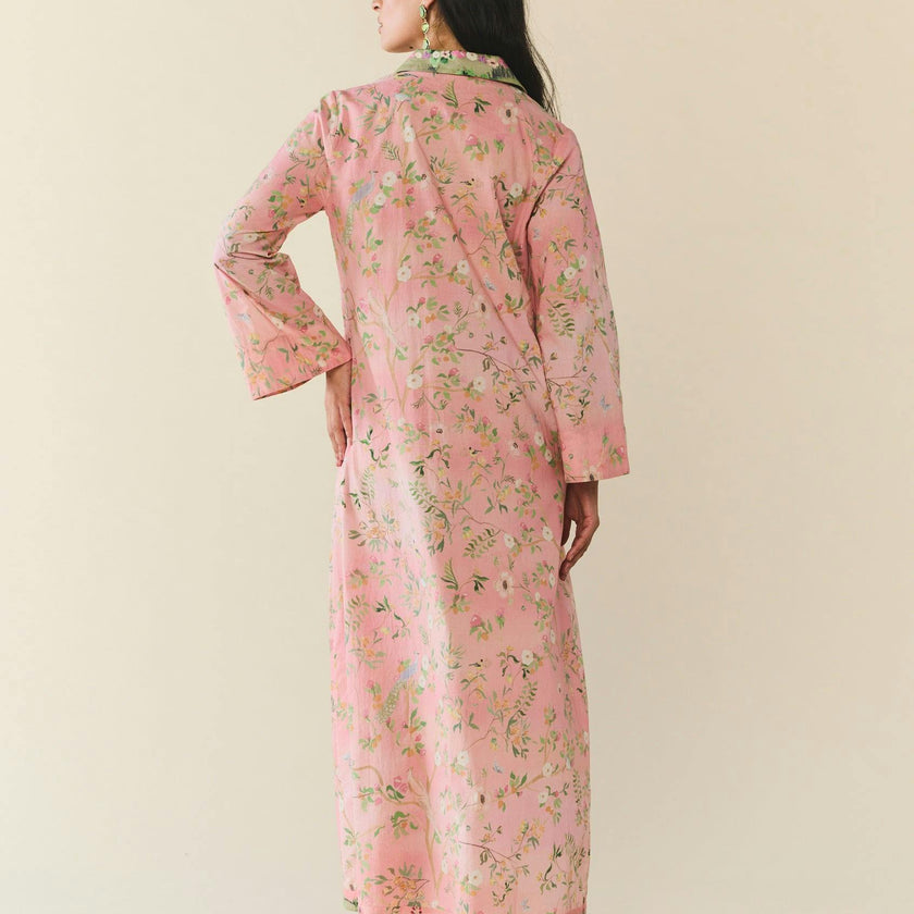 Birdie Dress, Peony Peacock x Larsen McDowell
