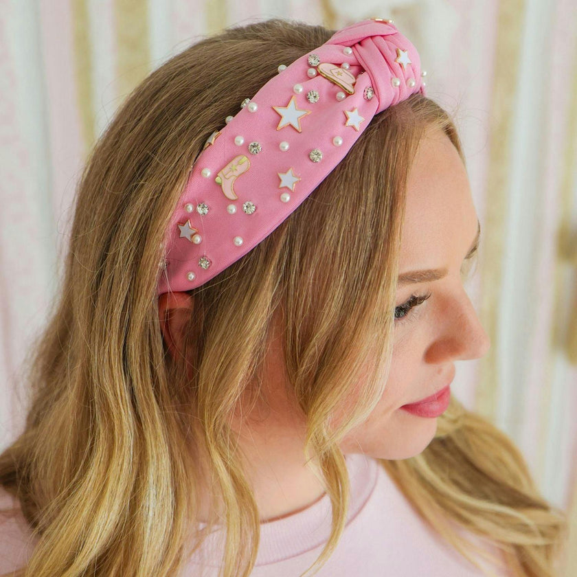 Cowgirl Cutie Western Gemstone Headband