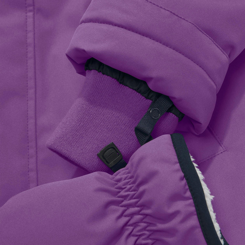 Kids weatherproof parka puffer