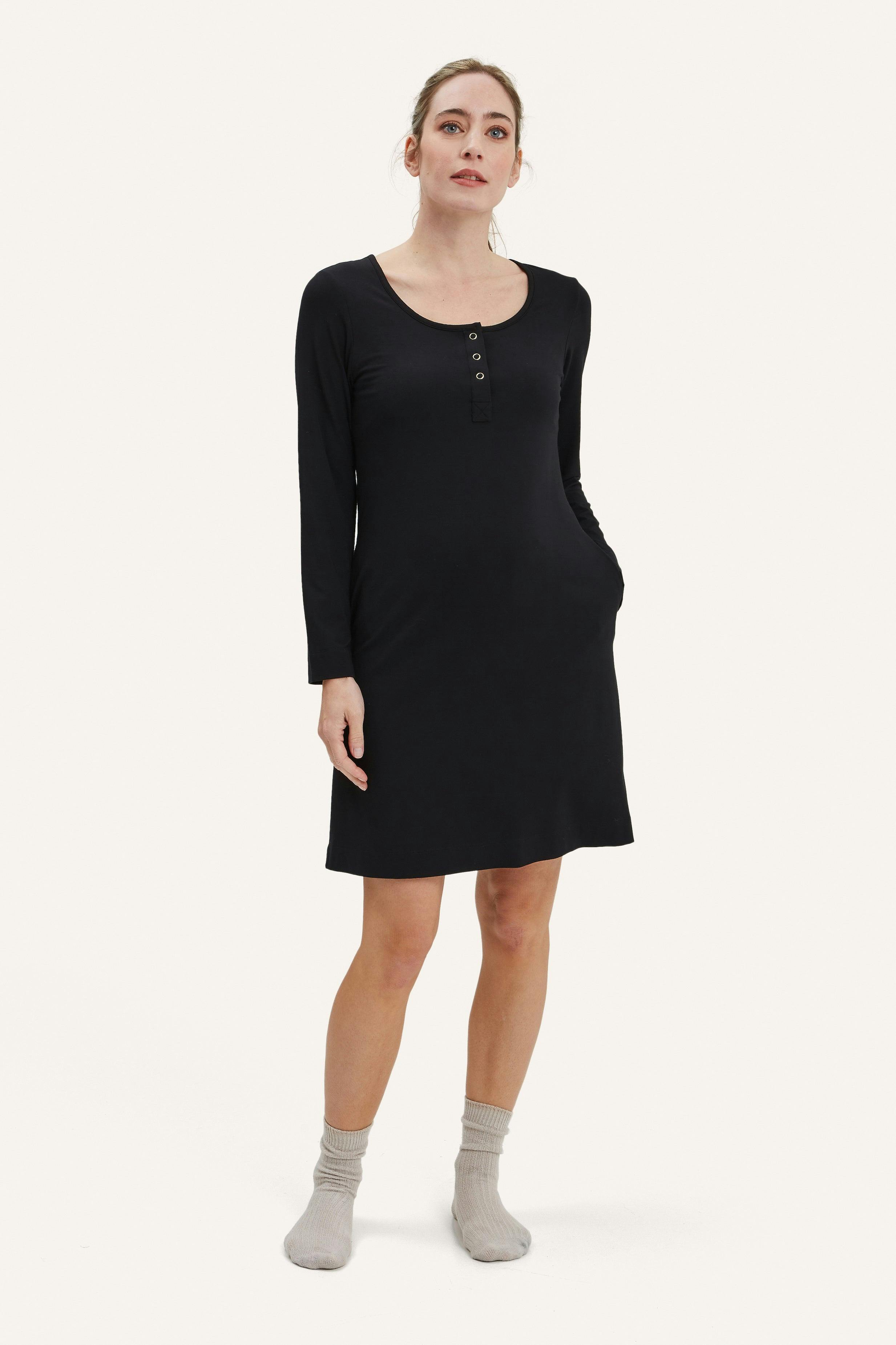 Heart On My Sleeve Maternity & Nursing Nightgown