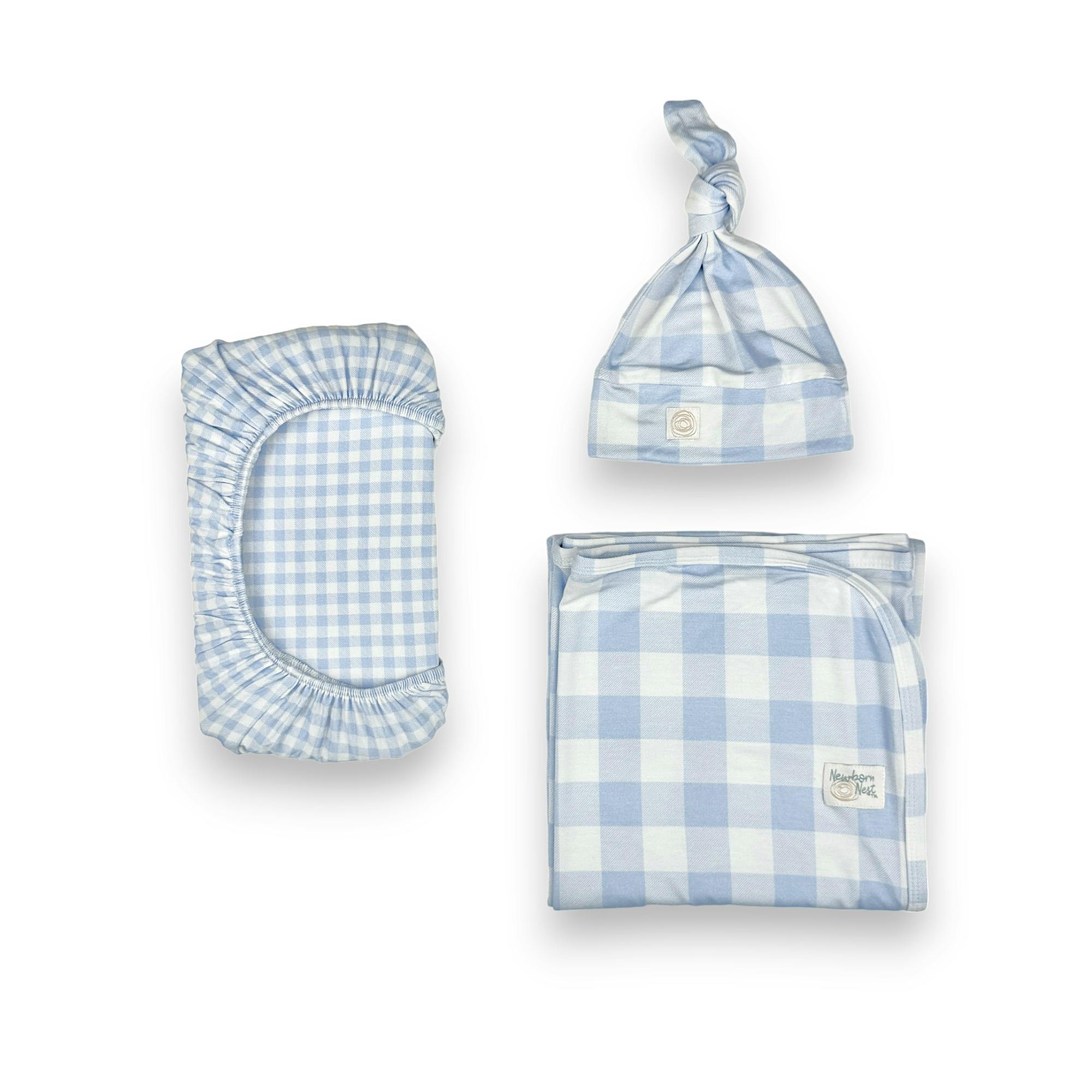 Sunday Picnic, Dusty Blue - Hospital Welcome Set
