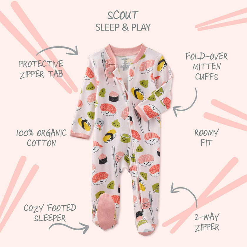 SCOUT Sleep & Play Girls Pajamas
