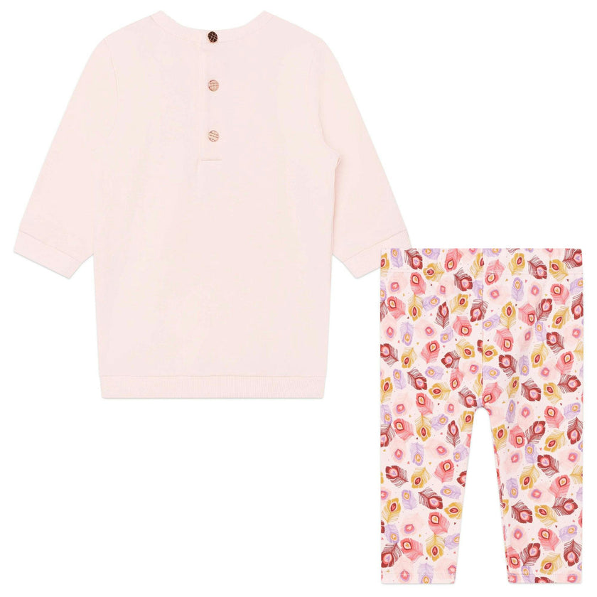 Pink Peacock Dress Outfit