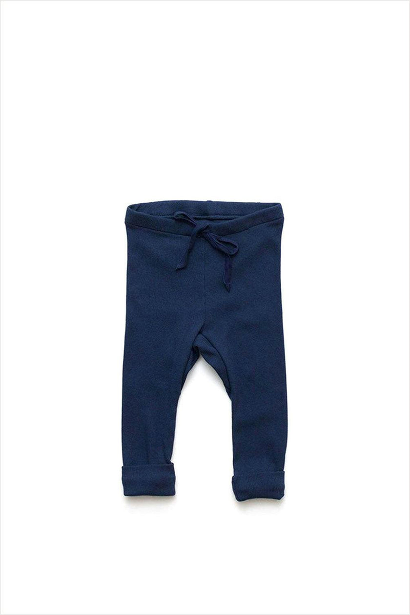 Rib Baby Legging Navy