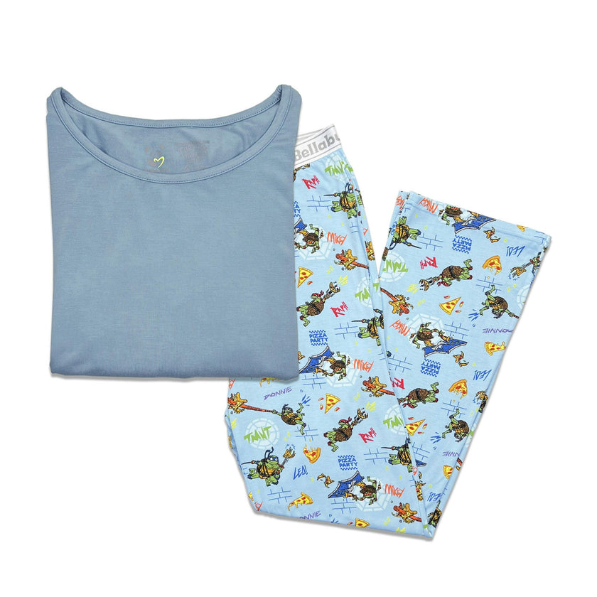 Teenage Mutant Ninja Turtles: Mutant Mayhem Movie Bamboo Men's Pajama Set